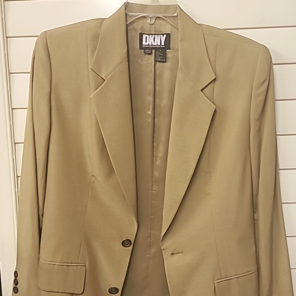 Vintage DKNY Donna Karan New York size 4 Silk Jacket
